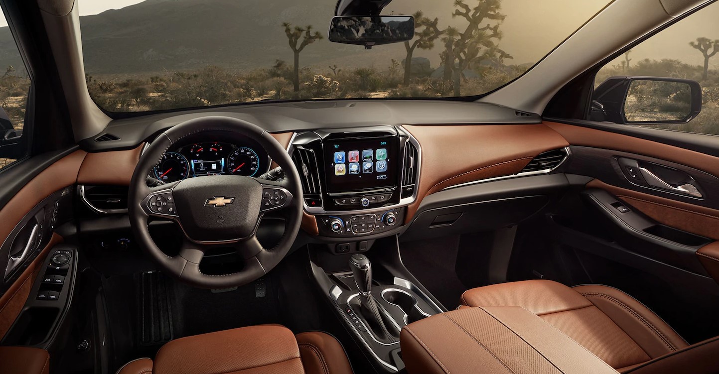 2019 Chevrolet Traverse Front Dashboard Interior